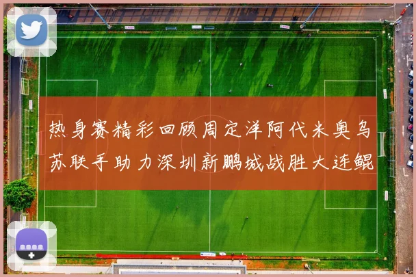热身赛精彩回顾周定洋阿代米奥乌苏联手助力深圳新鹏城战胜大连鲲城