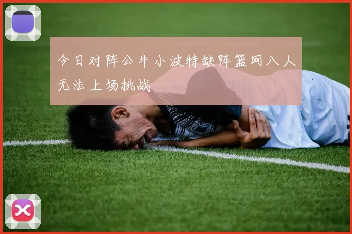 今日对阵公牛小波特缺阵篮网八人无法上场挑战